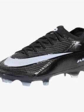 Nike Zoom Mercurial Vapor 16 Elite FG Firm Ground Soccer Cleat By Black/Ice Blue